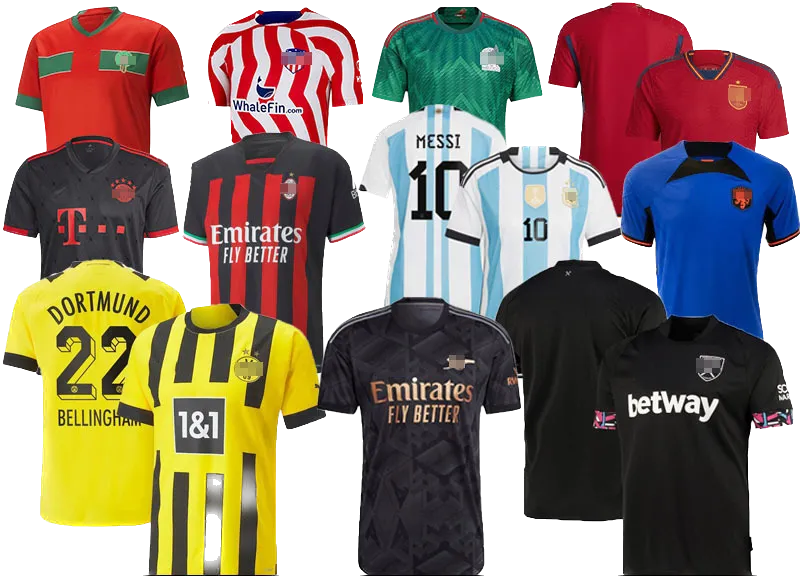2023 2024 Football Shirts – Bild 1
