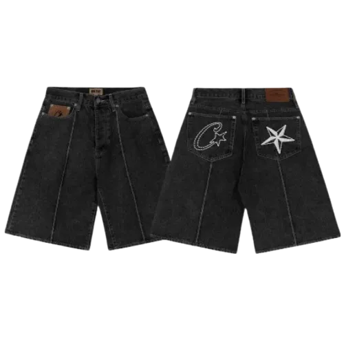 corteiz jeans shorts jorts C-stars – Bild 1