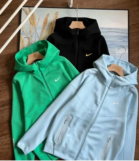 Nike x Nocta Tech Fleece Logo Silicone Print Sports Zip Hoodie – Vorschaubild 2