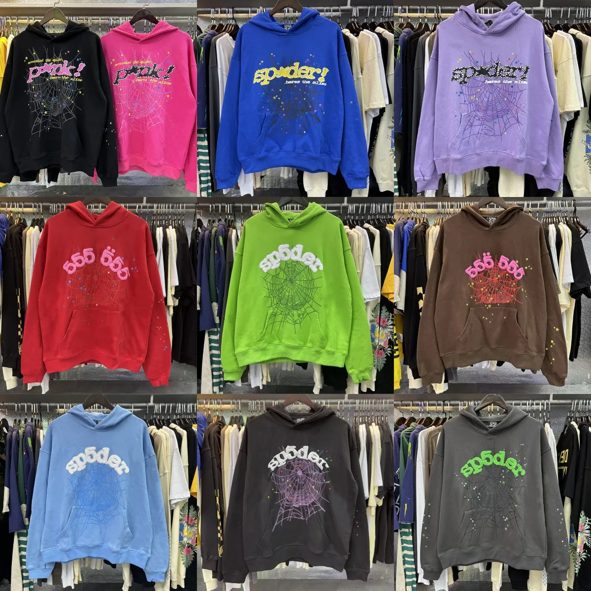 sp5der hoodie 36 colorways – Vorschaubild 2
