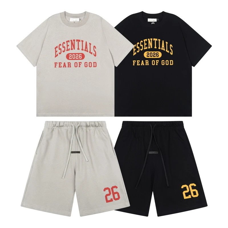 Essentials-Style Tee & Shorts Set – Bild 1