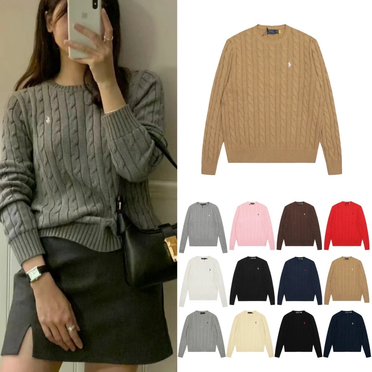 Polo Ralph Lauren Crewneck Knit Sweater – Bild 1