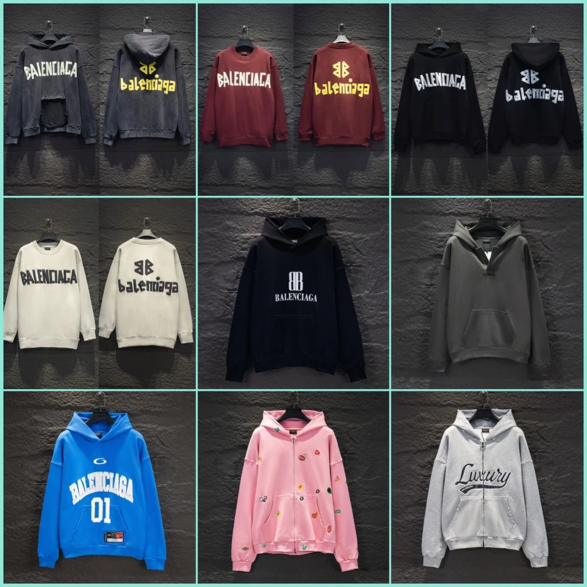 B-Style Tape Logo Hoodie – Bild 1