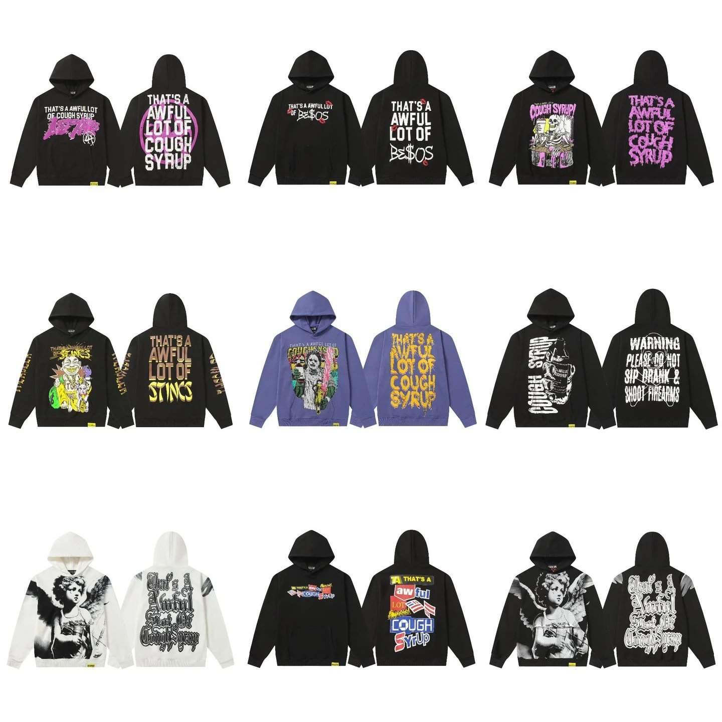 That's Awful Oversized Cotton Hoodie – Bild 1