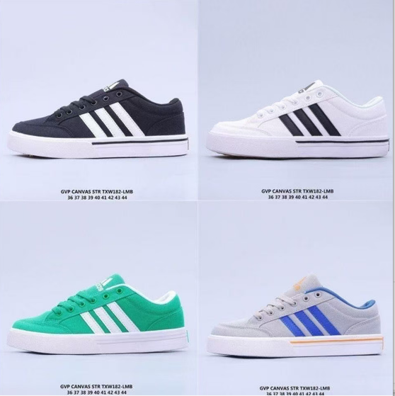 AD-Style Canvas Court Sneakers – Bild 1