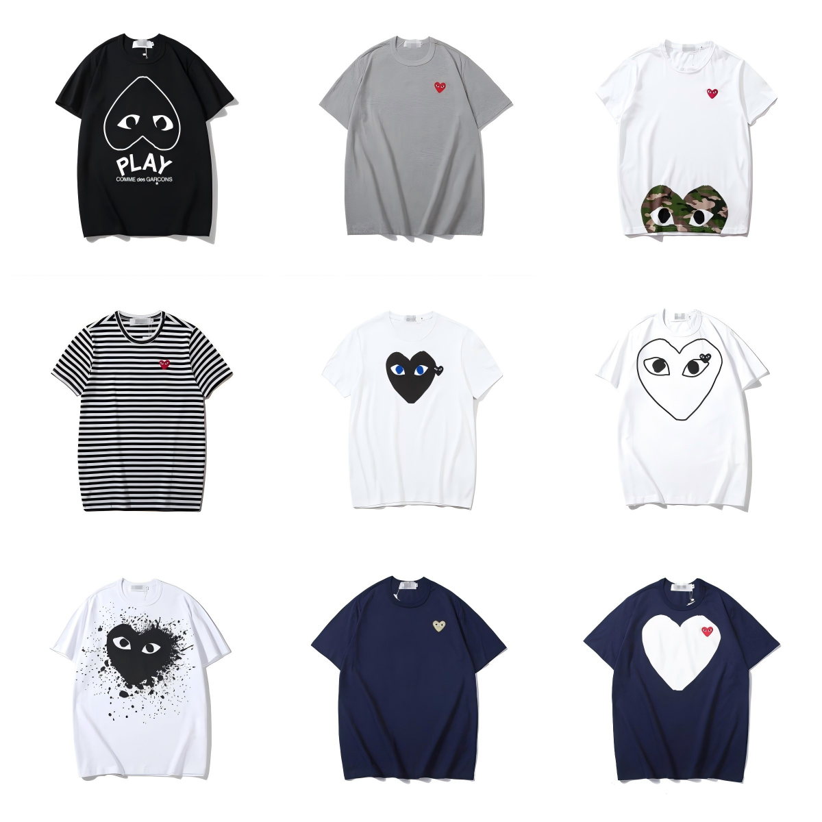 Heart Patch Embroidered Tee – Bild 1