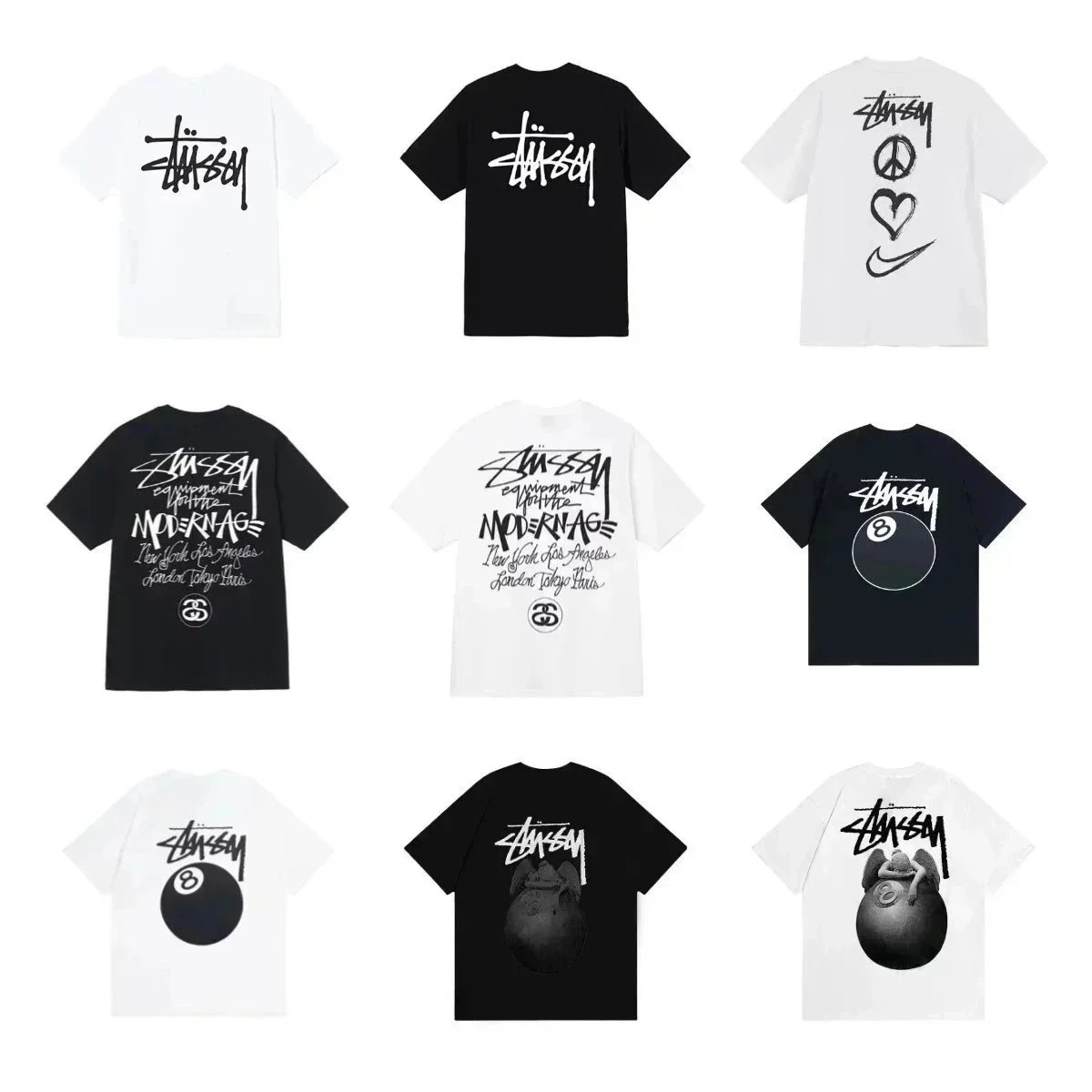Trendy Casual Short Sleeve Tee – Bild 1